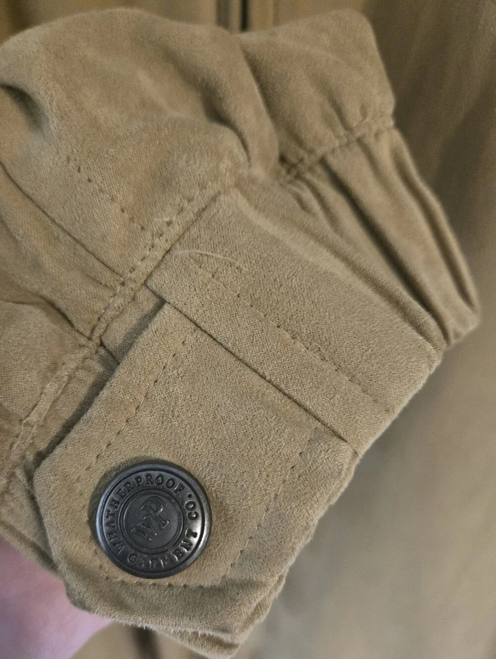 Weatherproof men microfiber